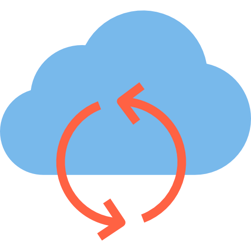 Cloud computing Ikona