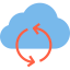 Cloud computing icon 64x64