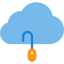 Cloud computing icon 64x64