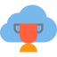 Cloud computing icon 64x64