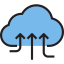 Cloud computing icon 64x64
