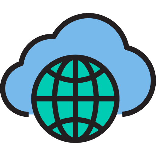 Cloud computing icon