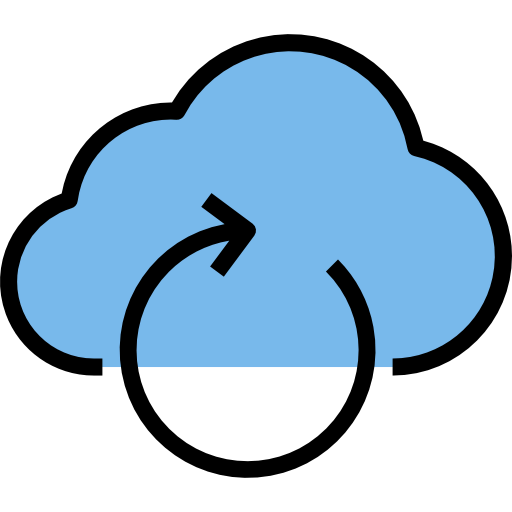 Cloud computing icon