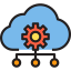 Cloud computing icon 64x64