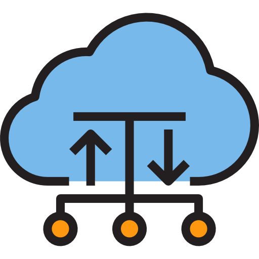 Cloud computing icon