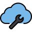 Cloud computing icon 64x64
