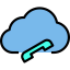 Cloud computing icon 64x64