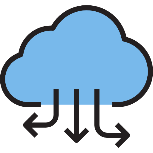 Cloud computing icon