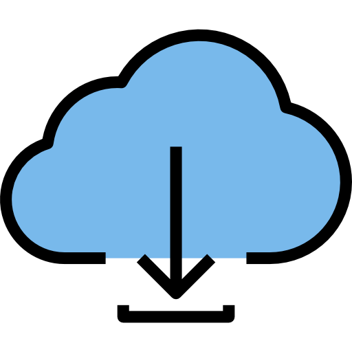Cloud computing icon