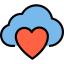 Cloud computing icon 64x64