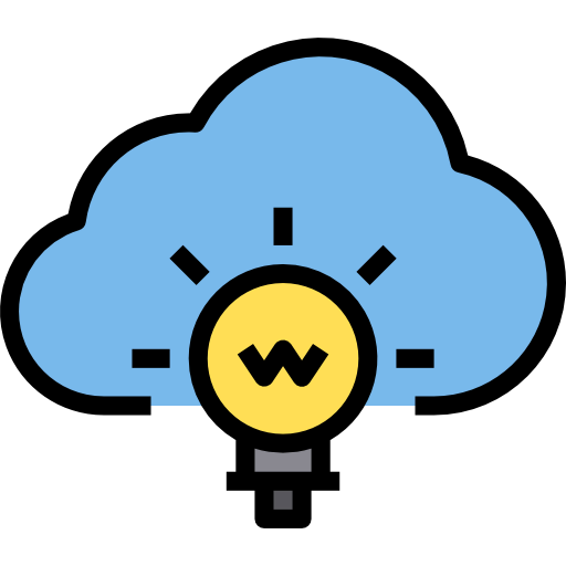 Cloud computing icon