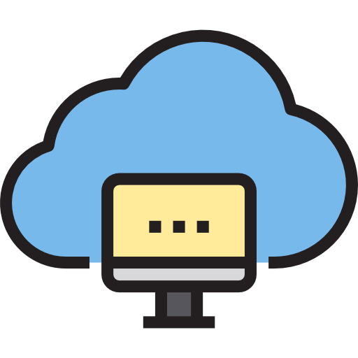 Cloud computing icon