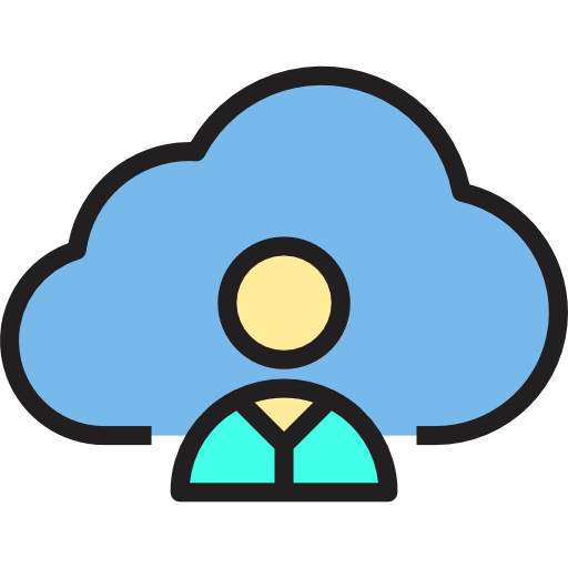 Cloud computing icon