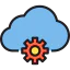 Cloud computing icon 64x64