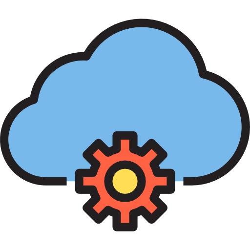 Cloud computing ícono