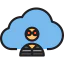 Cloud computing icon 64x64