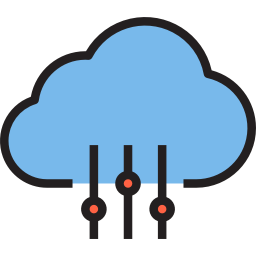 Cloud computing Ikona