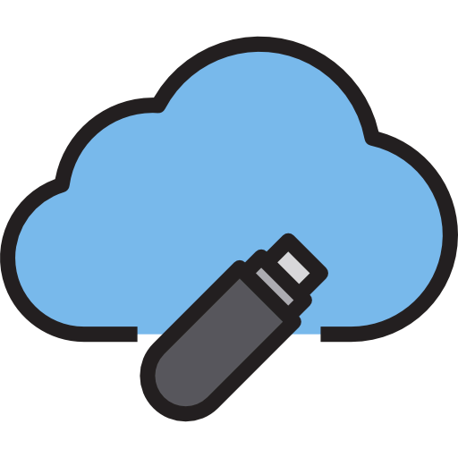 Cloud computing icon