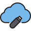 Cloud computing icon 64x64