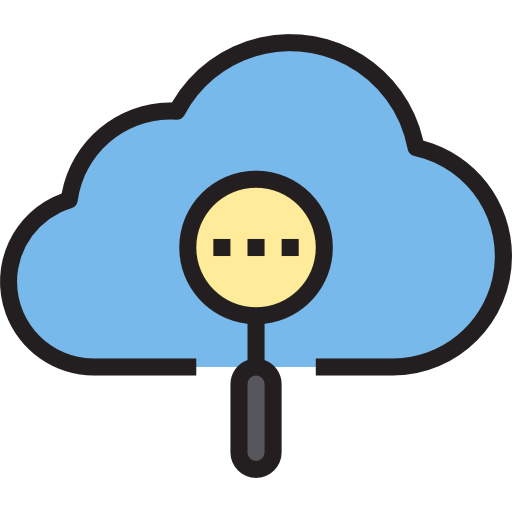 Cloud computing ícone