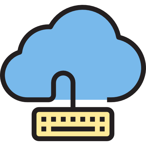 Cloud computing icon