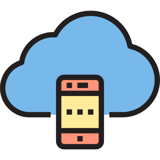 Cloud computing icon