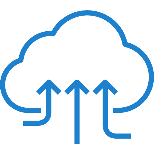 Cloud computing icon