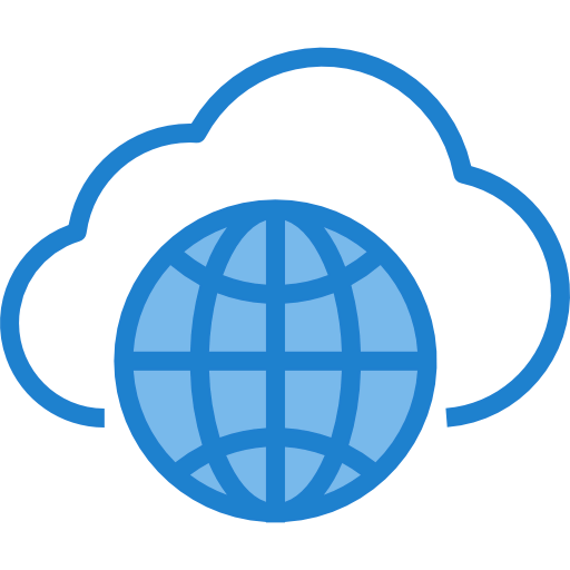 Cloud computing icon