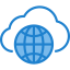 Cloud computing icon 64x64