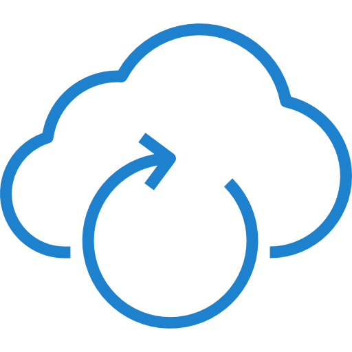 Cloud computing icon