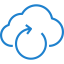 Cloud computing icon 64x64