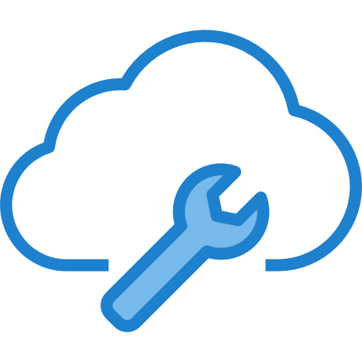 Cloud computing icon