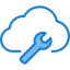 Cloud computing icon 64x64