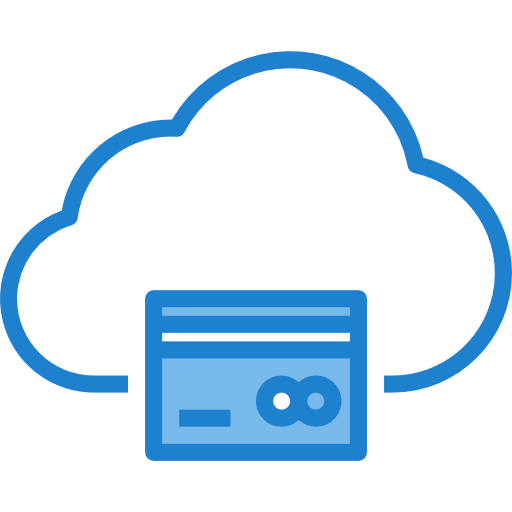 Cloud computing icon