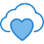 Cloud computing icon 64x64