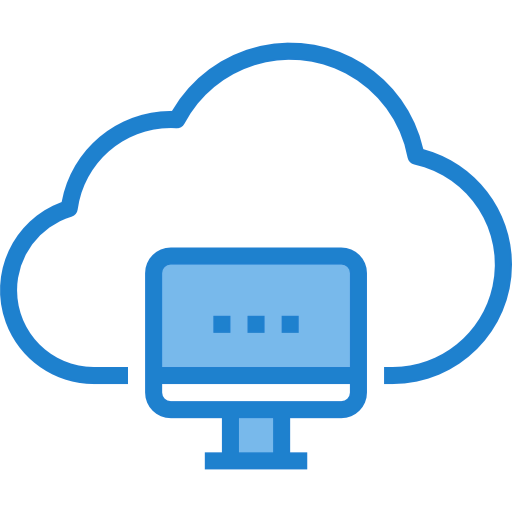 Cloud computing icon
