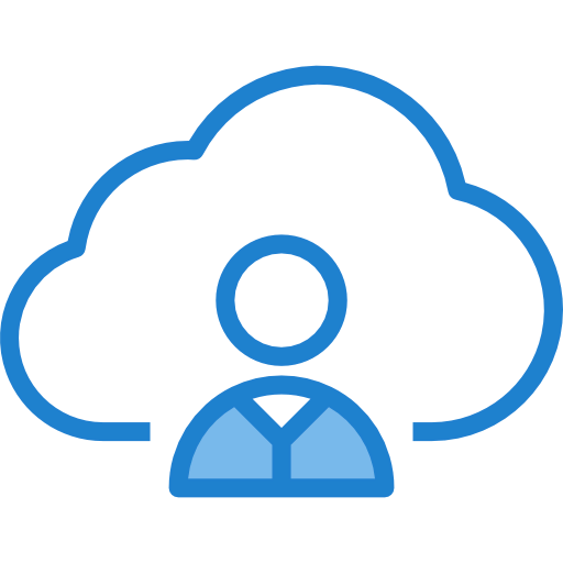 Cloud computing icon