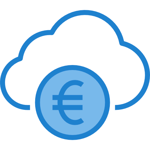 Cloud computing Ikona