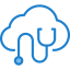 Cloud computing icon 64x64