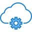 Cloud computing icon 64x64