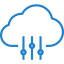 Cloud computing icon 64x64