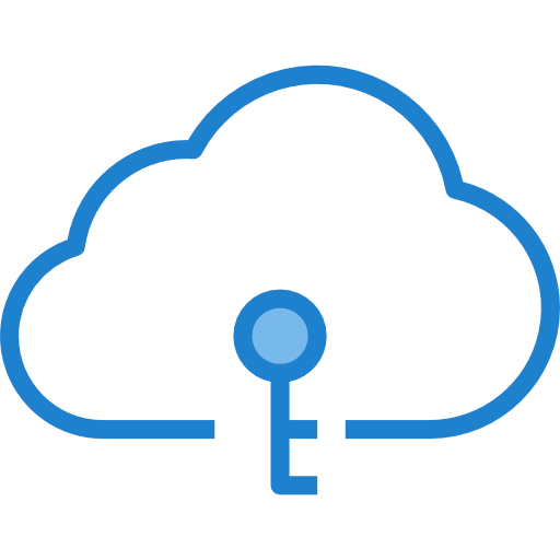 Cloud computing icon
