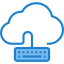 Cloud computing icon 64x64