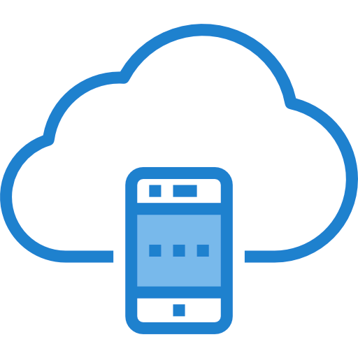 Cloud computing icon