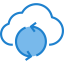 Cloud computing icon 64x64