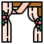 Wedding arch icon 64x64