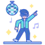 Clubbing icon 64x64