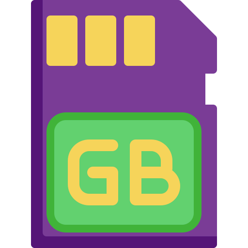 Memory card icon