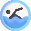 Swimming pool icon 64x64