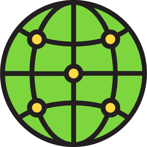 Global network icon